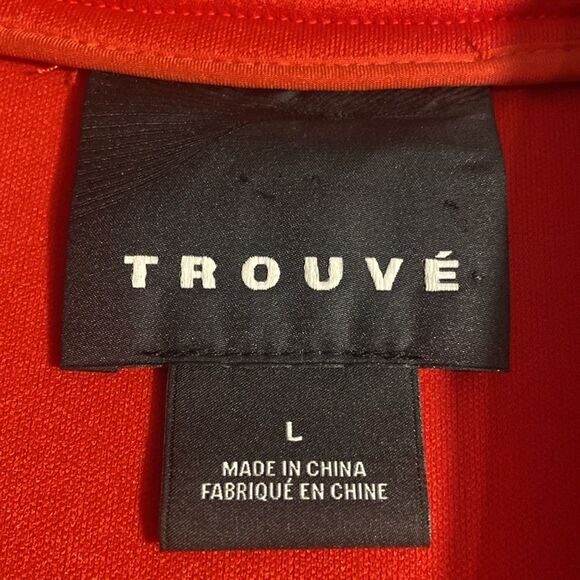 Women's Red Trouvé Jacket size Large - Picture 3 of 7